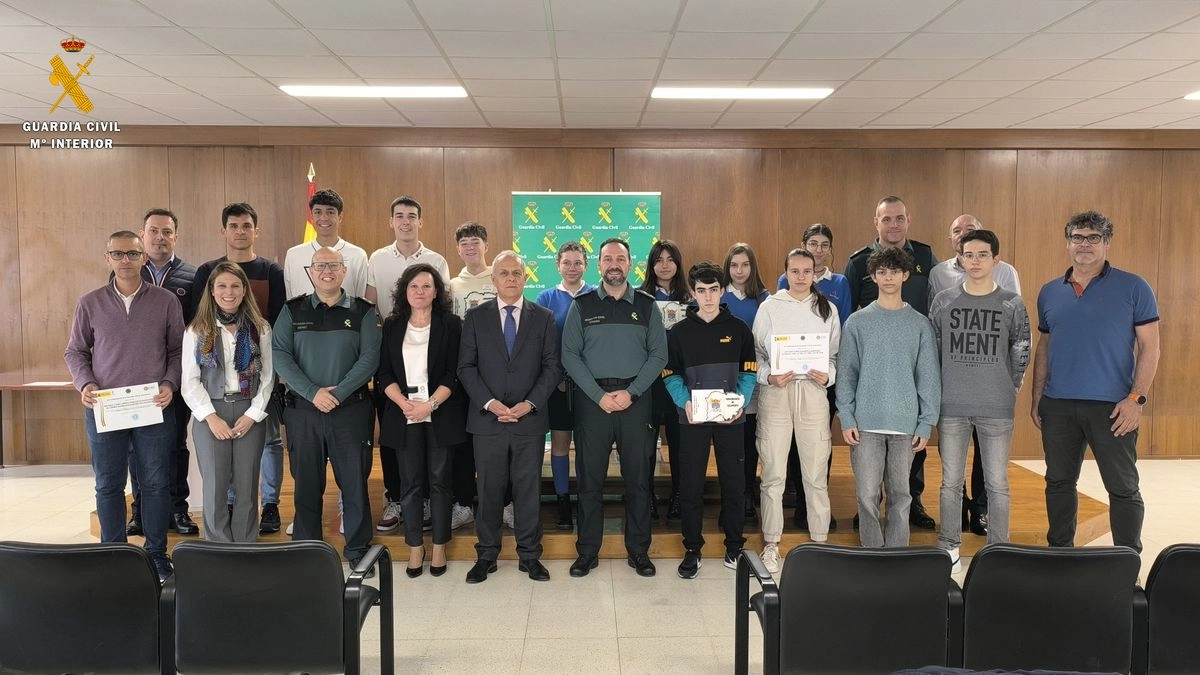 Salamanca: premios Ciberliga Guardia Civil 